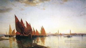 Barco marino de Venecia William Stanley Haseltine Pinturas al óleo